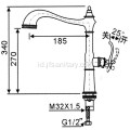 Tembaga deck mount satu-menangani faucet dapur set